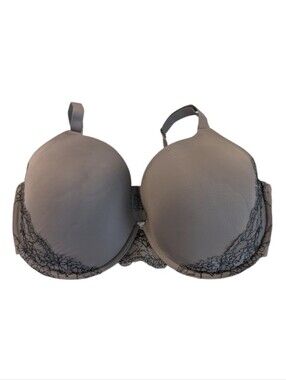 Soma Memorable Full Coverage Lace Trim T-Shirt Underwire Adjust Straps Bra